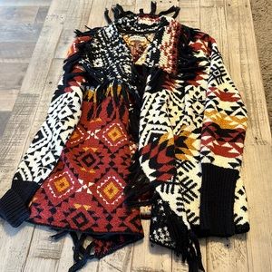 Idyllwind fringe cardigan.